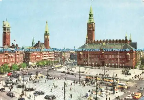 D232796 Kopenhagen Das Rathaus Nordisk Papirvare Industri