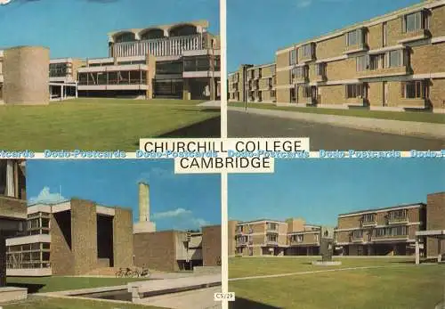 D229490 Cambridge Churchill College Stearns Hunting Photographic Company Multi V