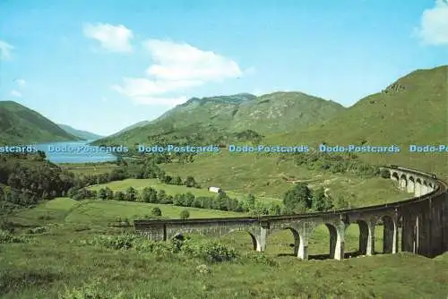 D234134 Inverness Shire Glenfinnan Viaduct White Heather Publishing Co Ltd R Mat