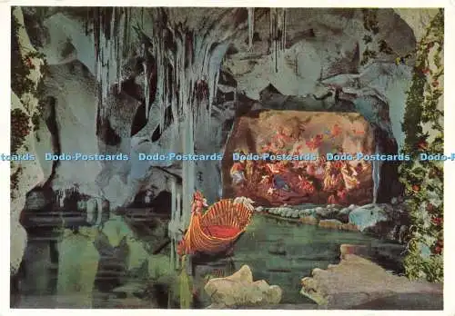 D234137 Schloss Linderhof Feengrotte Blaue Grotte M Herpich und Sohn Nr 626