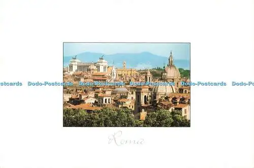 D238710 Roma Veduta del Centro Storico Indaco