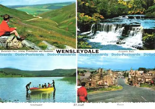 D234149 Wensleydale Semerwater Hawes Aysgarth Falls Bamforth and Co Ltd Multi Vi