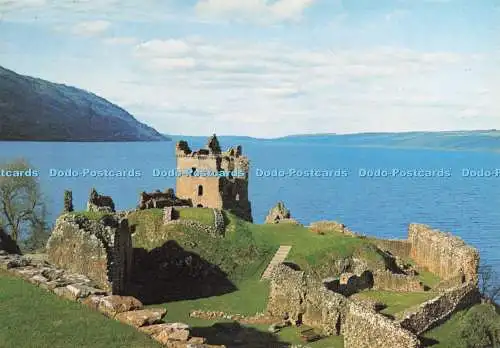 D236413 Inverness Shire Urquhart Castle From The South J Arthur Dixon