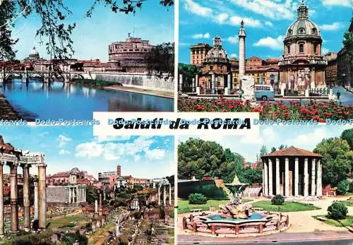 D229506 Saluti da Roma Enrico Verdesi Multi View 1972