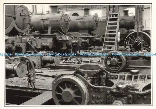 D229509 Old Oak Common Steam Repair Shop National Railway Museum Larkfield Postc