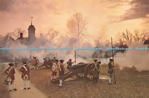 D232834 Virginia Williamsburg The Colonial Militia Mirro Krome H S Crocker Co
