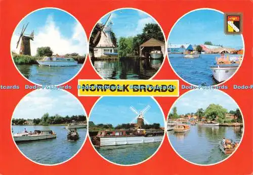 D234155 Norfolk Broads How Mill Horning Mill Fisa I G Multi View 1987