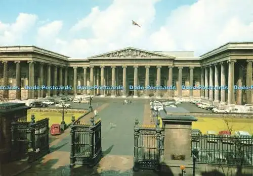 D229525 The South Front of the British Museum Great Russell Street Sculptures ar