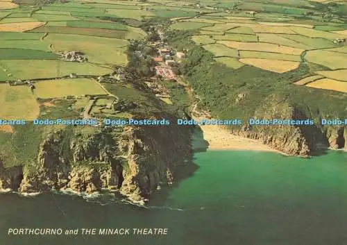 D238741 Porthcurno and The Minack Theatre Murray King Postkarte Sammler Serie