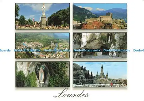 D238742 Lourdes La Basilique Doucet Multi View
