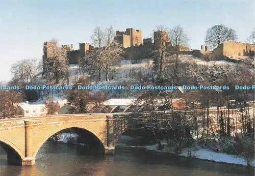 D229530 Ludlow Castle und Dinham Bridge vom Whitcliffe Historic Ludlow Studio P