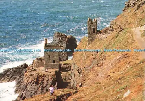 D238746 Cornwall The Crowns Verlassene Minengebäude Landschaftskommission J Art