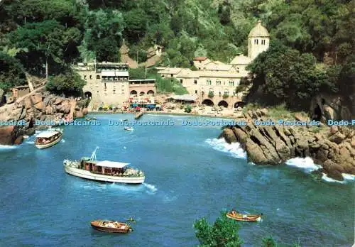 D232859 Golfo Paradiso San Fruttuoso Battelli all Approdo F Lli Pagano
