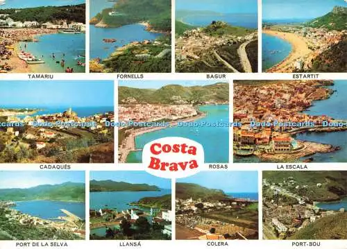 D234183 Costa Brava Port de la Selva Llansa Colera Port Sou Campana Puig Ferran