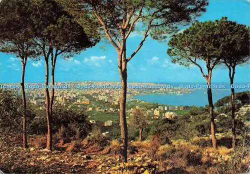D232862 Beirut Beirut Von den Bergen aus gesehen Telko Sport