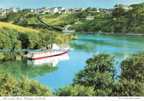 D234184 Cornwall Newquay The Gannel River John Hinde Ltd E Ludwig