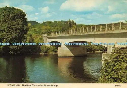 D236448 Pitlochry The River Tummel at Aldour Bridge Whiteholme A Hail Caledonia