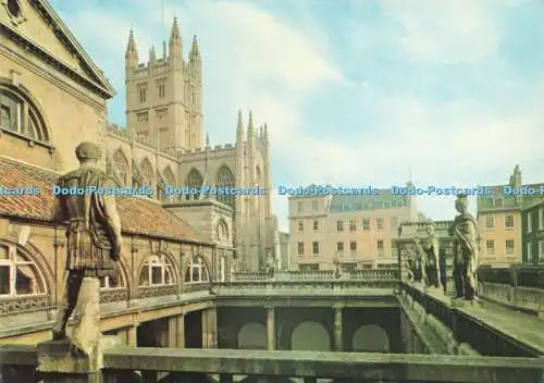 D229548 England Bath The Great Roman Bath and the Abbey Harvey Barton 1971