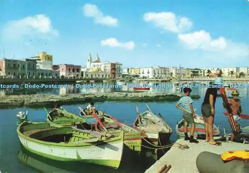 D232876 Santo Spirito Bari Blick vom Hafen Ris Michele Vurro P Marzari s r