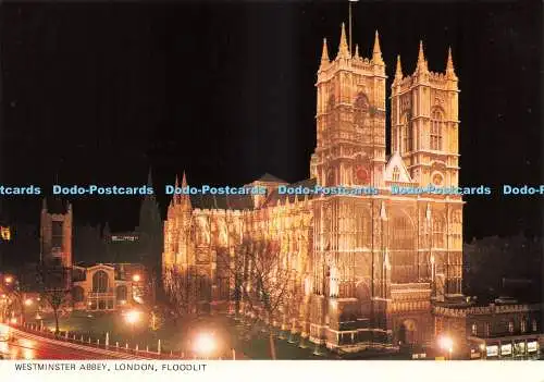 D232898 London Westminster Abbey Floodlit Photo Precision Limited Colourmaster I