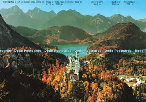 D232906 Königsschlösser Neuschwanstein und Hohenschwangau Kienberger