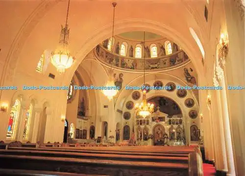 D232907 Florida Tarpon Springs Interior Saint Nicholas Cathedral Gulfstream Card