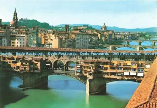 D236511 Firenze Ponte Vecchio Giusti di S Becocci Marzari
