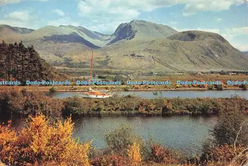 D238840 Ben Nevis aus Banavie in der Nähe von Fort William J Arthur Dixon 1964