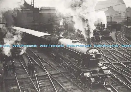 D232954 LNER A 3 Pacific No 4472 Flying Scotsman Depart King Cross with a Non S