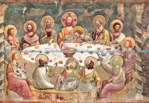 D229631 Das Abendmahl Christi Refektorium Abbazia di Pomposa Cabicar