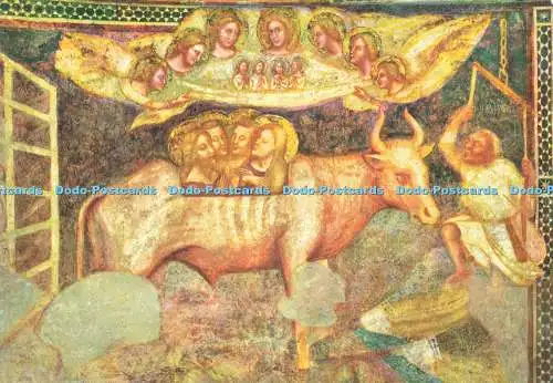 D229633 Martyrium S Eustace Vital von Bologna 1300 Abbazia di Pomposa Cabicar