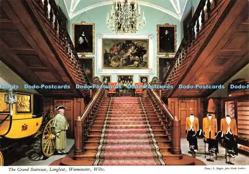 D234270 Wilts Warminster Longleat The Grand Staircase John Hinde Ltd E Nagele