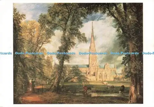 D234273 Salisbury Cathedral Victoria and Albert Museum N A P Crown John Constabl