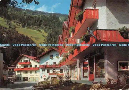 D234278 Tirol Zell am Ziller Zillertal Unterer Dorfplatz Franz Milz