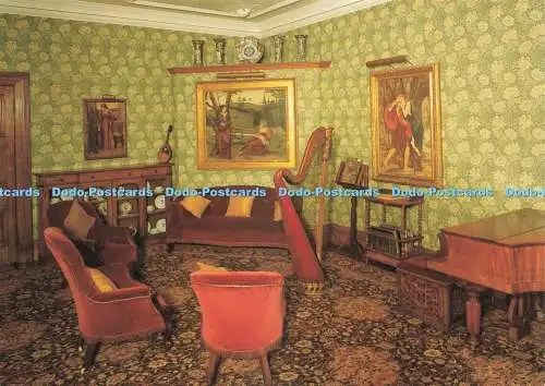 D236548 Cornwall Lanhydrock House Near Bodmin The Music Room Larkfield Printing