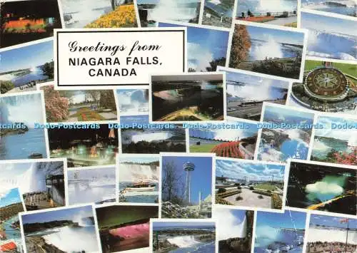 D234288 Grüße aus den Niagarafällen Kanada Niagara Parks Commission Multi View