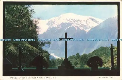 D232983 N Z Franz Josef Gletscher aus Waiho Kapelle P P L Hastings