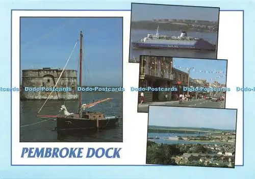 D236558 Pembroke Dock Victorian Martello Tower Pembrokeshire Eye Postcards Haven