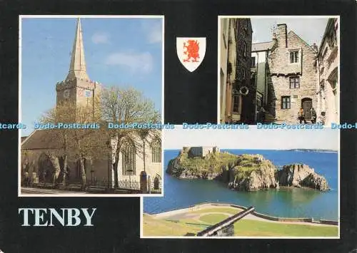 D229665 Tenby Tudor Merchants House Quay Hill Alan Shepherd Multi View 1992