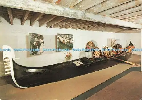 D232993 Exeter Maritime Museum Venezianische Gondel mit Servizio Indoro Beric Tempe