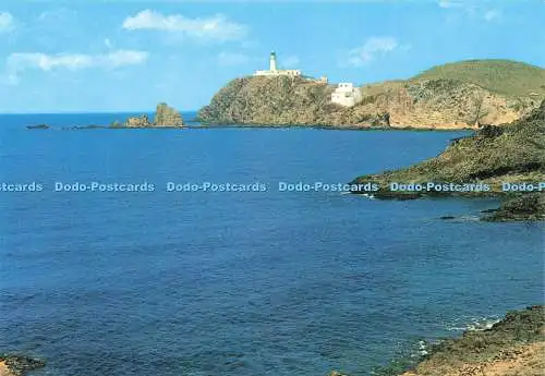 D236566 Leuchtturm von Almeria am Cabo de Gata Arribas