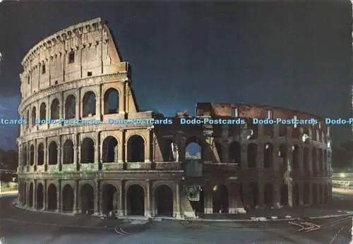 D232995 Roma The Coliseum Nightly Plurigraf Kodak Ektachrome