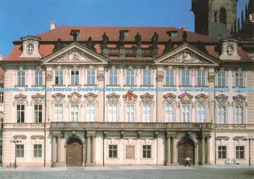 D233006 Praha Der ehemalige Kinsky-Palast wurde 1755 1765 von Anselmo Lurago erbaut