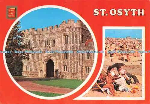 D229683 St Osyth The Priory Gateway The Beach SuperCard von Coastal Colour Ltd Mu