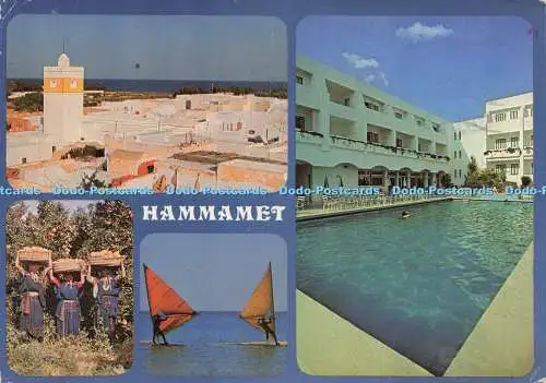 D229686 Tunisie Hammamet et l Hotel Kerkouane Tanit Multi View