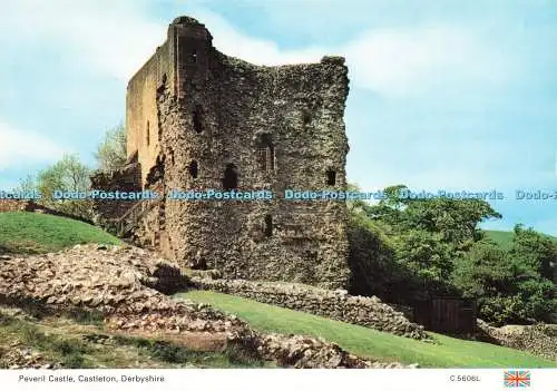 D236604 Derbyshire Peveril Castle Castleton E T W Dennis