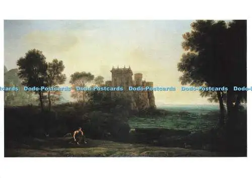 D234353 The Enchanted Castle National Gallery Card No 1534 Claude