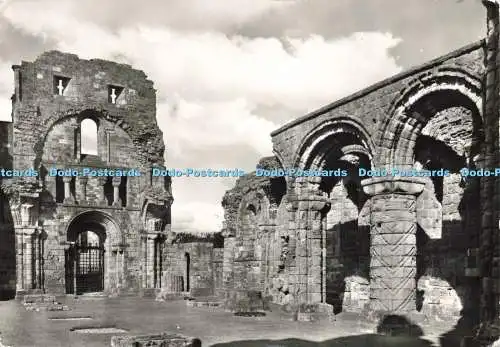 D229713 Northumberland Holy Island Lindisfarne Priory North Nave Arcade and Inte