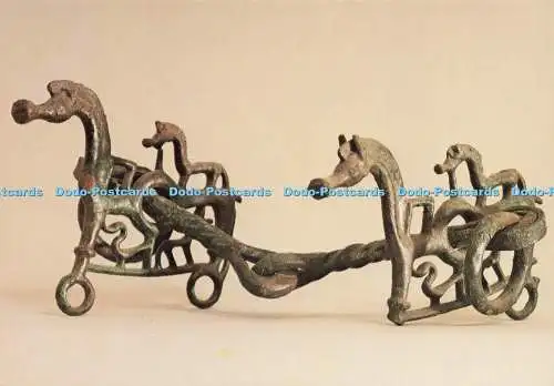 D233039 Volterra Museo Guarnacci Morso in Bronzo con Cavalli I F L