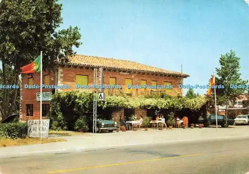 D234373 Camping Rio Vena Restaurante Km 245 Route Madrid Irun Villafria Inter